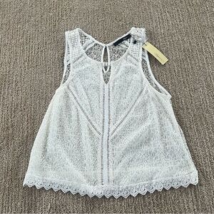 Sugarlips White Lace Blouse